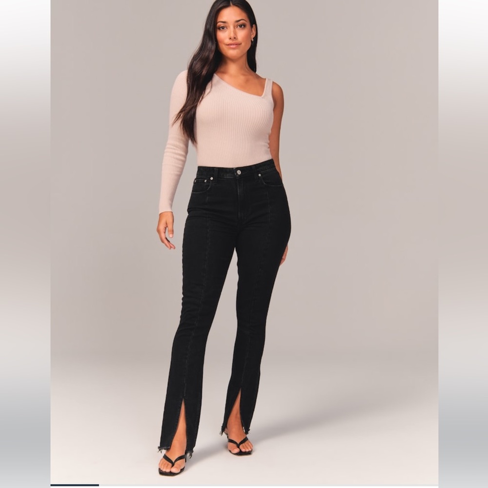 Abercrombie Curve Love High Rise Skinny Jeans